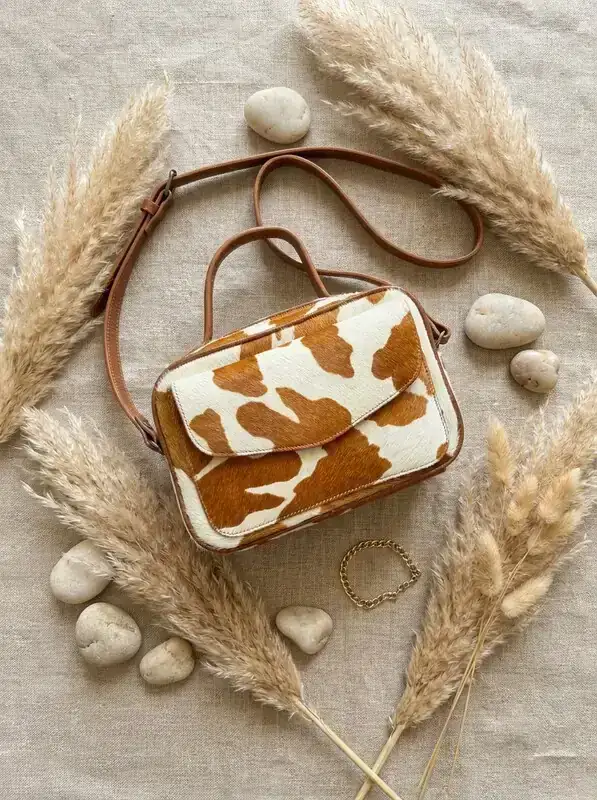 Bolsa de Couro Pintada II